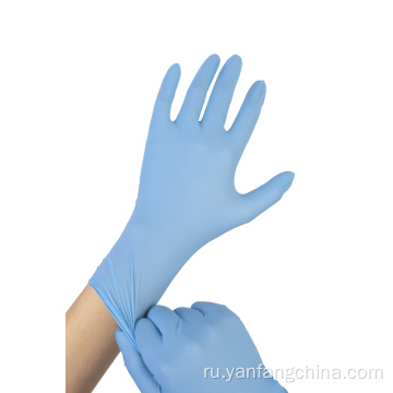 Оптовые медицинские нитрильные перчатки без пород.